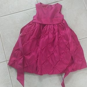 Girls 5t fuscha pink dress, special occasion x-mas